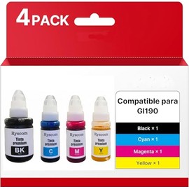 Tinta para Canon Pixma G3100 G1110 G2111 G3000 G2100 G3110 G4010 Gi190 G2110 G4110 g1100 g3102 g3111 g4100 g4111