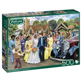 Jumbo, Falcon de luxe - The Wedding Day, Jigsaw Puzzles for Adults, 500 piece
