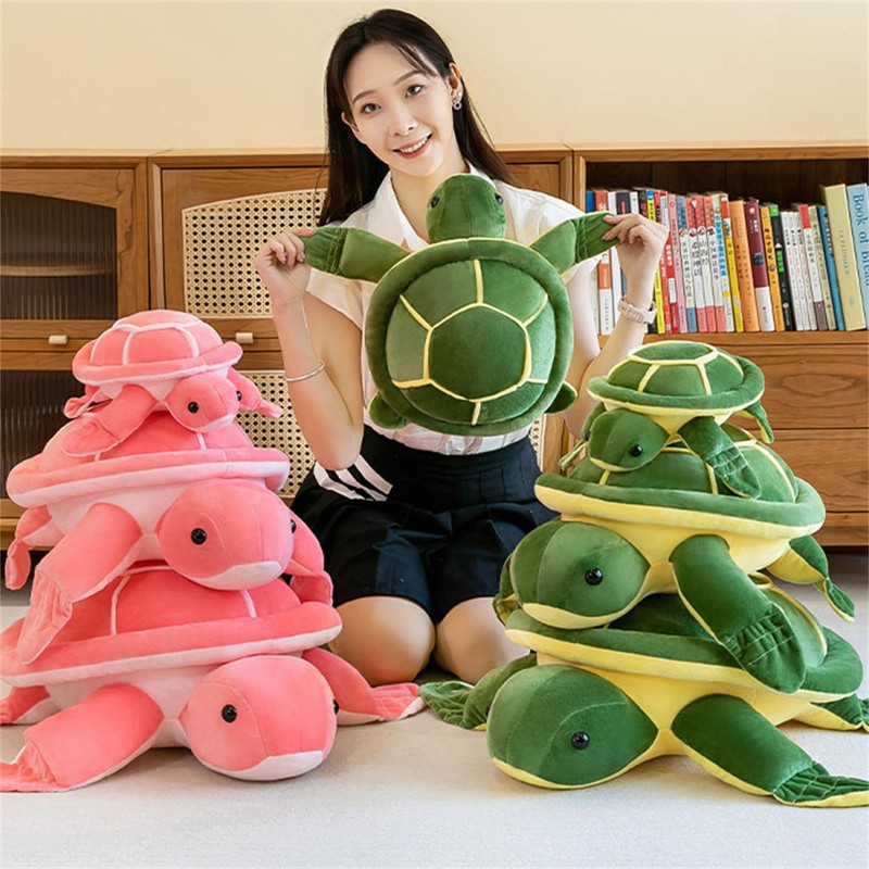 Turtle Cuddly Toy, Plush Turtle Plush Toy, Large Turtle Plush