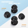 KNOBWELL 2 Pack All Keyed Same Entry Door Knob and