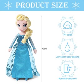 Philoctes Cuddly Toy Plush Figure, Princess Plush Toy, Toy Doll Girls Festival Plush, Cartoon Filled Dolls for Children's Party Gifts, Birthday Gifts