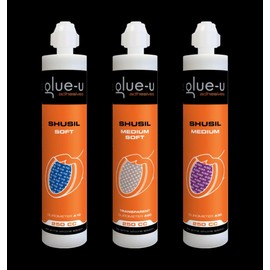 Glue-U Shusill Medium Soft Clear A20 250cc, Transparent