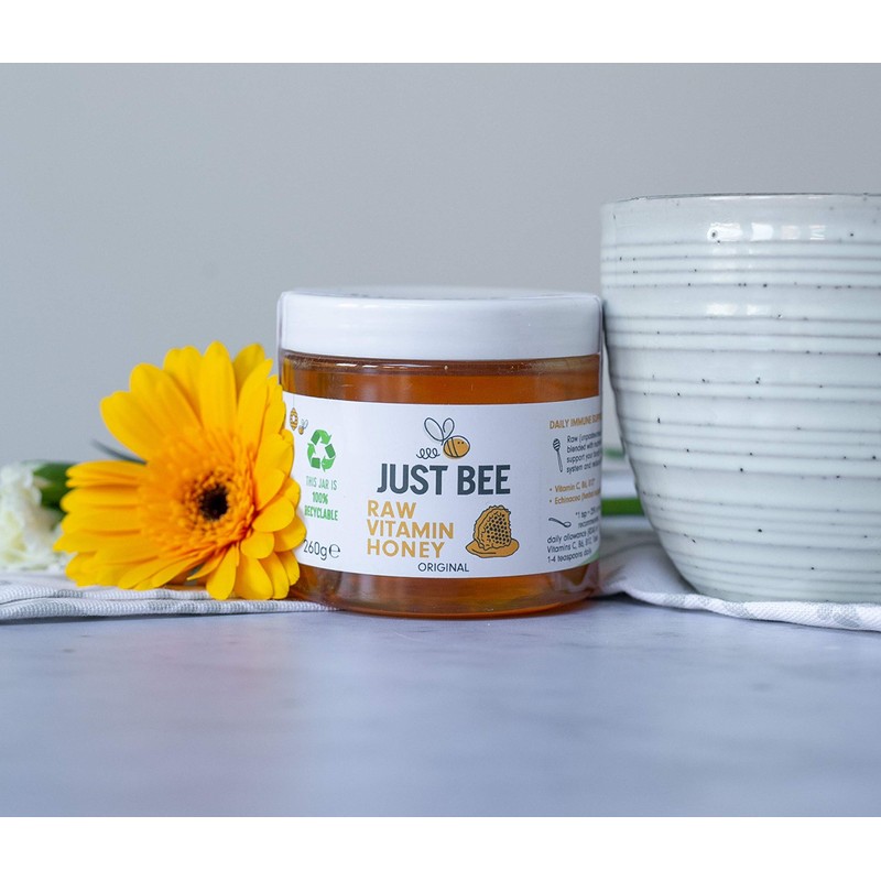 Just Bee Vitamin Honey Multipack, Pure Honey with Immune Boosting