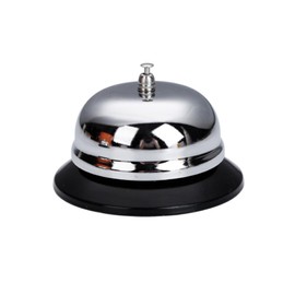 QFYFGYT Stainless Steel Bell for Serving bar Bell for Serving Kitchen Bell for Serving bar Bell (Large Size)