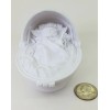 ErnicShop 3" Baby Yoda in Crib 3D Printed Mandalorian White