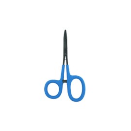 Kingfisher Soft Grip Scissor Clamp Forcept Hemostat for Fly Fishing Hook Removal
