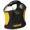 ONGUARD 8101 Beast 11mm Padlock, Black/yellow