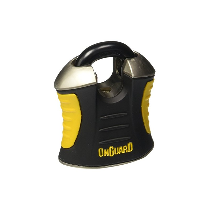 ONGUARD 8101 Beast 11mm Padlock, Black/yellow