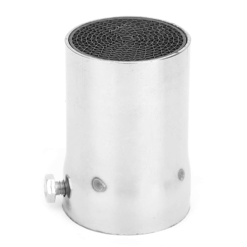Keenso Motorcycle Exhaust Silencer, Universal 51 mm Motorcycle Exhaust Silencer