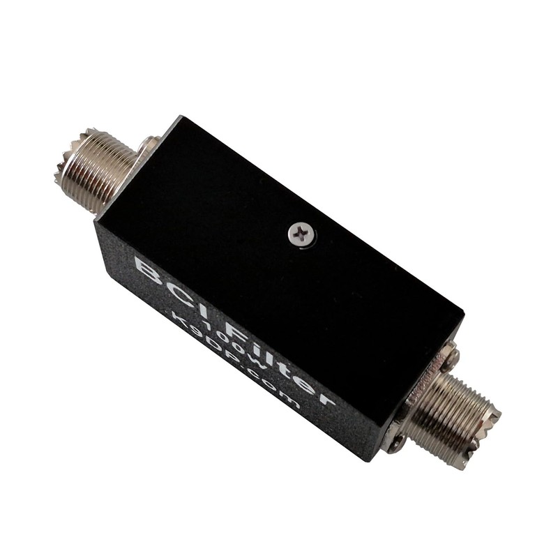 K9DP 100w BCI Filter for HF shortwave radios/receivers