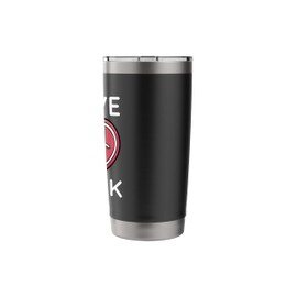 I Love Steak, Barbecue Meat Grill And Steaks Lover Stainless Steel Insulated Tumbler