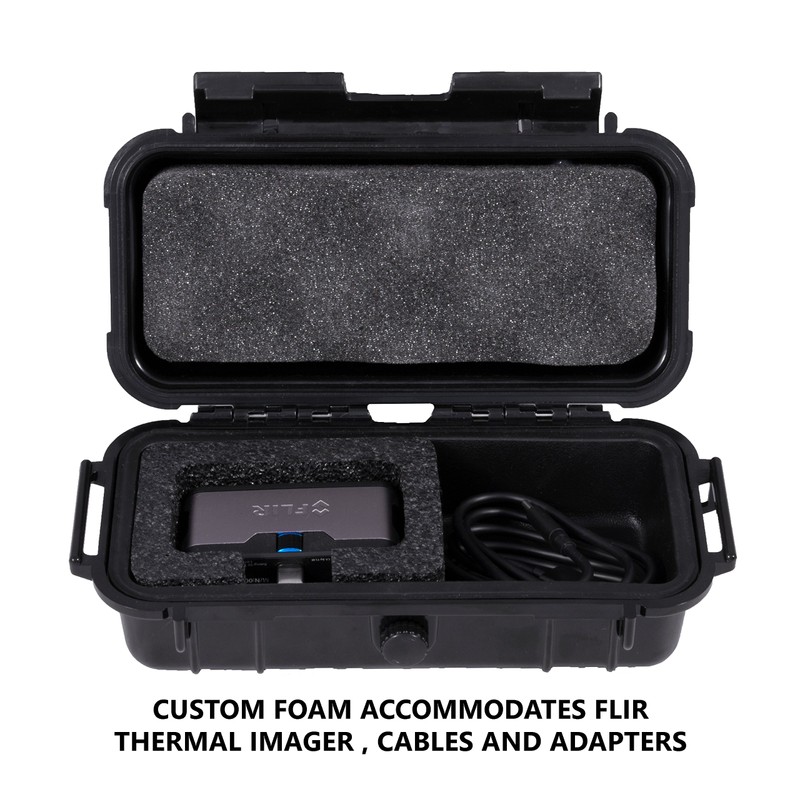 CASEMATIX Waterproof Thermal Imager Case Compatible with FLIR 1 Pro