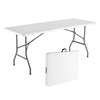 Red Mountain Valley 6 FT Portable HDPE Folding Table with