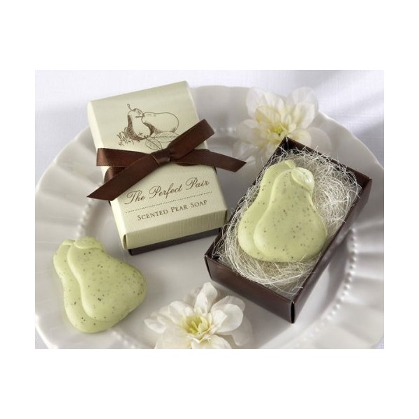 FavorOnline The Perfect Pair Scented Pear Soap, 48