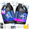 Epoxy Resin 64OZ - Crystal Clear Epoxy Resin Kit -