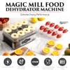 Magic Mill Food Dehydrator Machine | 5 Stackable Stainless Steel