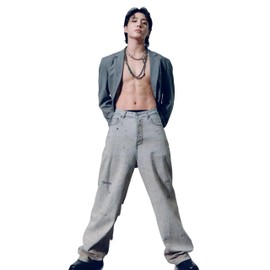 JUNKOOK Korean POP LIFESIZE Cardboard Standup Standee Cutout Poster Display Prop