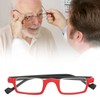 Half Rim Reading Glasses High Definition Spring Hinge Fashionable Rectangular