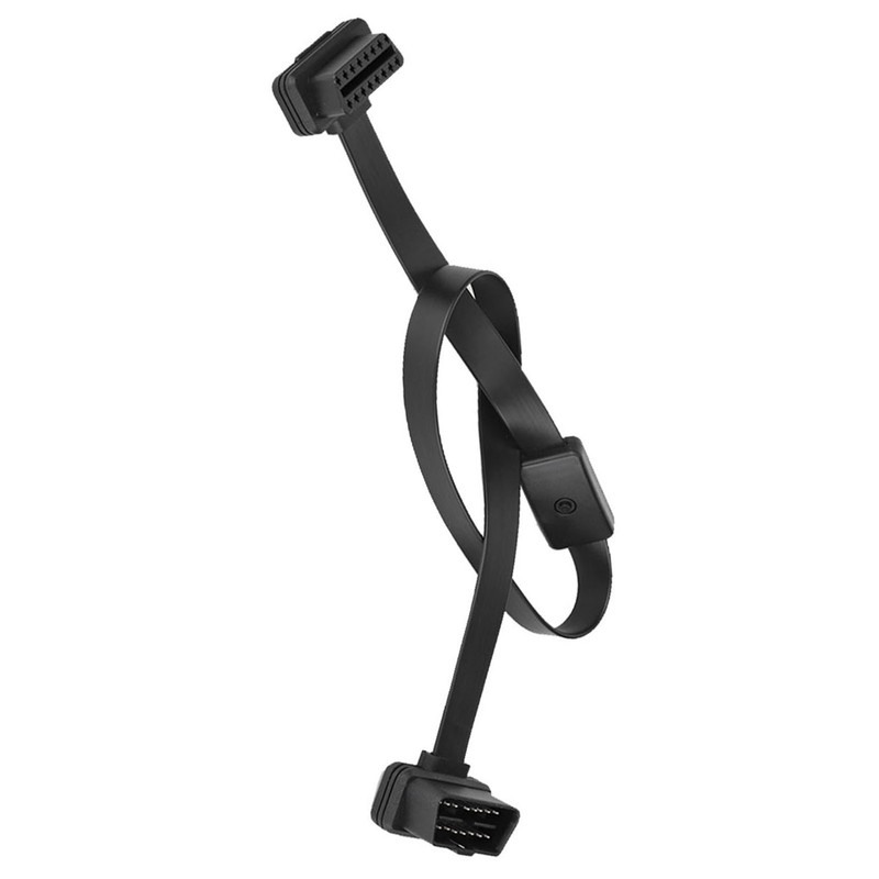 16 Pin Male to Female OBD2 Extension Cable Adapter Connector