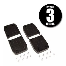 Dilitools Paquete Con 3 Juegos De Suelas Para Zancos Dilitools