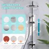 LORESJOY Max 110 kg Shower Handle, No Drilling, Grab Bars