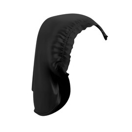Parachase Hair Cap, Silk, Tube Design, 100% Silk Night, Reduces Friction, Moisturizing, Beautiful Hair, Black