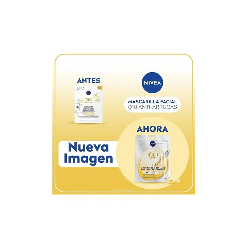BDF México Nivea Q10 Power Mascarilla Facial Nivea Antiarrugas Q10