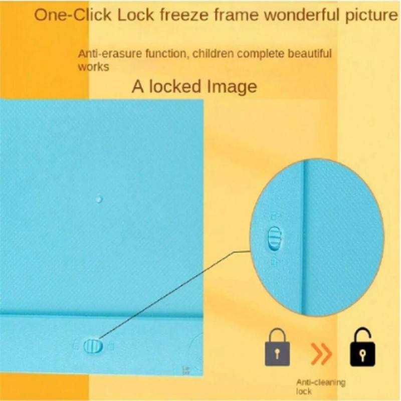 Unbranded Black 12" LCD Writing Tablet Electronic Drawing Notepad Doodle