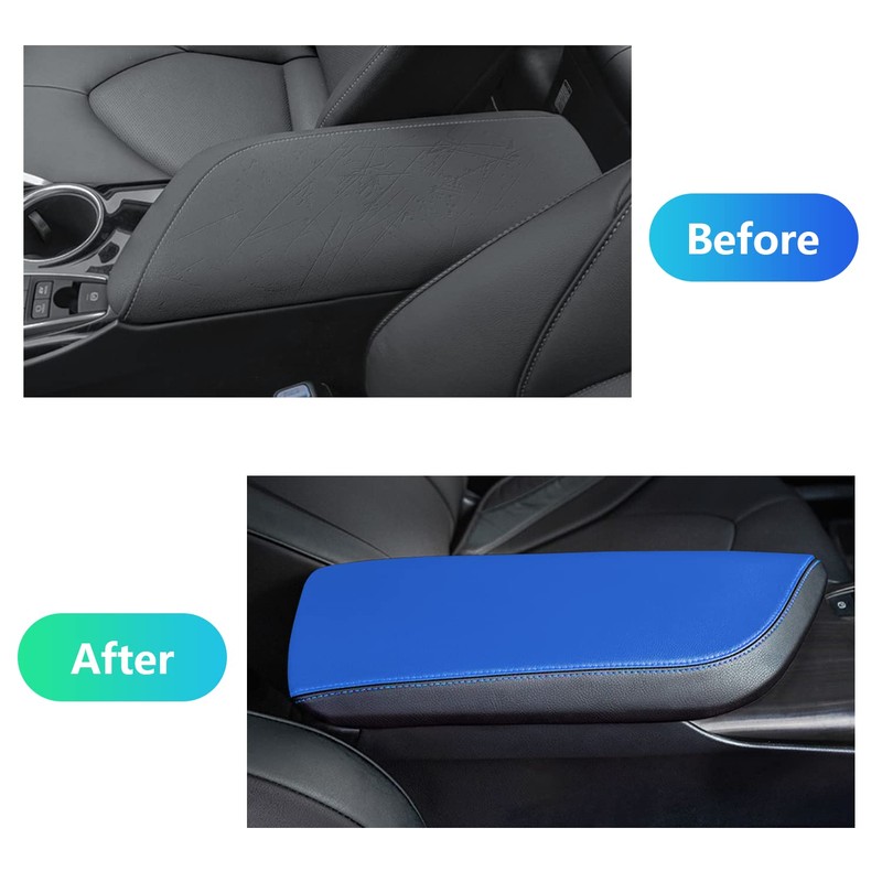 BOLTRY Center Console Armrest Box Cover for Toyota Camry 2018-2024