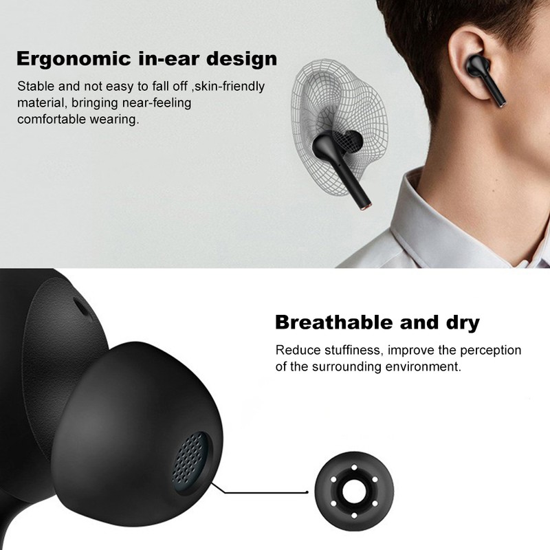 TWS Bluetooth5.0 Headset Sports Mini in Ear Stereo Binaural Communicate