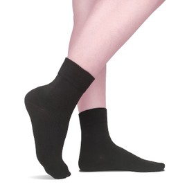 Ait fish Women's 100% Cotton Ankle Socks Quarter Crew Socks Casual