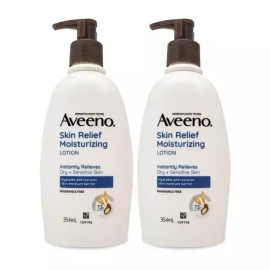 Aveno 아비노 스킨 릴리프 모이스춰라이징 바디로션(신형) 354ml 바디로션 2개 Ss Abino Skin Relief Moisturizing Body Lotion (New) 354ml Body Lotion 2pcs Set