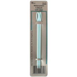 Pack of 3 weaving needles, plastic, length: 15 cm, braiding needles, weaving accessories, weaving needle needles, sl, 2869