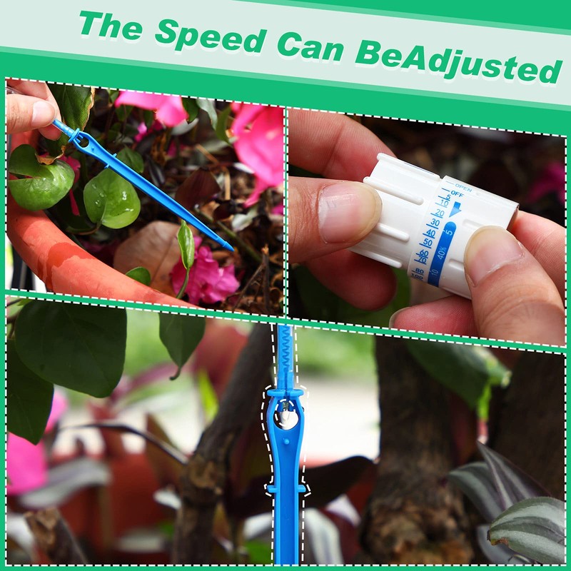 Honoson Plant Drip Irrigation Bag Automatic Irrigation Device with Water