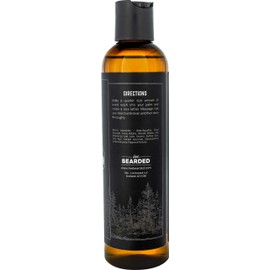 Live Bearded: Beard Wash - American - Beard and Face Wash - 8 fl. oz. - Water-Based Formula with All-Natural Ingredients for a Gentle, Deep Cleanse - Made in the USA