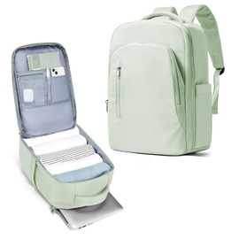 suradar Ryanair Hand Luggage 40 x 20 x 25 Women's Backpack for Airplane Underseat Cabin Bag Travel Backpack Hand Luggage Aeroplane 45 x 36 x 20 Easyjet Backpack Laptop Waterproof Men's Backpack, mint