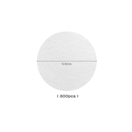 300 Pcs Coffee Filter Papers, Filter Papers for Coffee Machines (White)