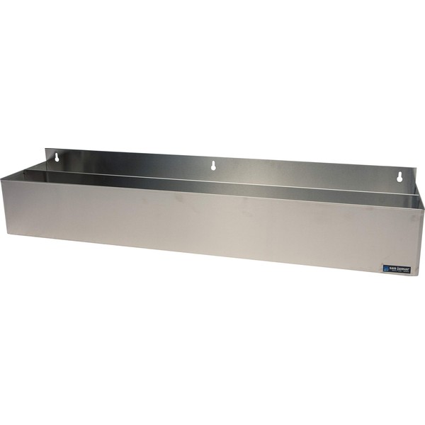 San Jamar Speed Rails with 5 Quart Capacity for Kitchen, Bar, and Restaurants, Stainless Steel, 42.25 Inches, Silver