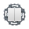 1P Double Switch 250V AC Quick Release Clamp 10AX, Bright,