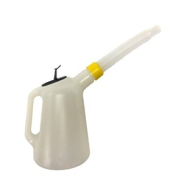 WirthCo 94357 Funnel King Translucent High Density Graduated Measuring Container - 5 Liter Capacity