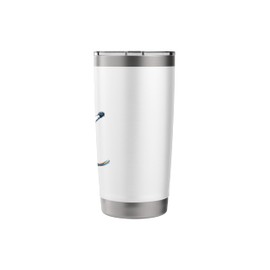 Adorable Bulldog with Goggles Snowboarding Stainless Steel Insulated Tumbler