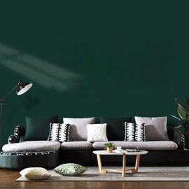 Yancorp 120" Matte Green Contact Paper Peel and Stick Wallpaper Removable Solid Green for Cabinest Self-Adhesive Drawer Stick and Peel Countertop Stickers (16"x120",Green