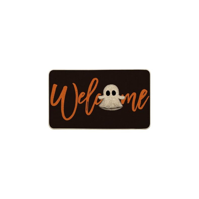 Artoid Mode Tapete de Entrada Boo Halloween Bienvenida 43x73 cm