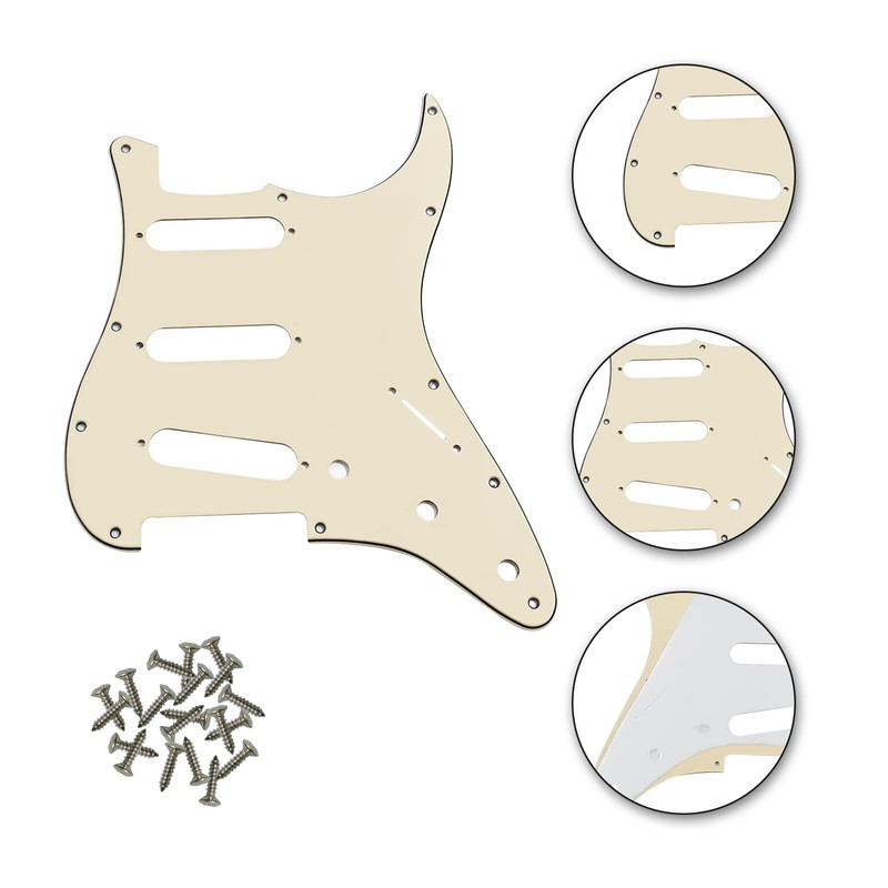 Phrilam SSS 11 Hole Strat Pickguard ST Pick Guard Scratch