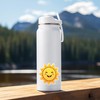 Cute Smiling Sun Vinyl Decal – Unique 5-Inch Waterproof Sticker