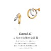 Canal Yondo Sea 152134151063 Silver Earrings 4°C, Silver, Cubic Zirconia
