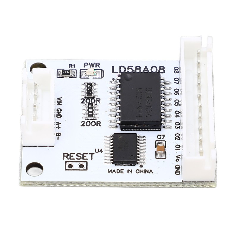 8 Channel RS485 to PWM Output Transistor Driver Module Multifunctional