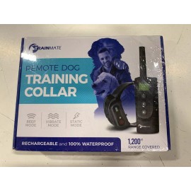 Trainmate Shock Collar for Dogs with Remote, 1200 Foot Range - Waterproof Dog...