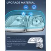 Nilight Headlight Assembly Compatible with 1997 1998 1999 2000 2001