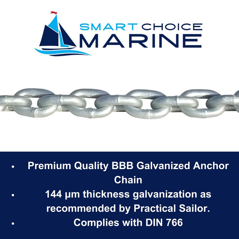 Smart Choice Marine Hot Dipped Galvanized BBB 144 µm Micron